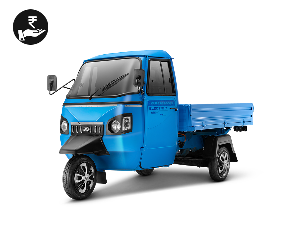Zor Grand Pickup with the maintenance cost of just ₹ 12 paise/km*